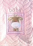 Snugly Baby Embroidered Giraffe Ultra Soft Blanket ~ Pink by Snugly Baby