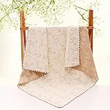 5重ガーゼ ベビーケット 湯上りタオル ひざ掛け 肌に優しい 無添加 ふわふわガーゼタオル 子供バスタオル キッズ用ブランケット 毛布 通気性が良い 100×100cm (馬)