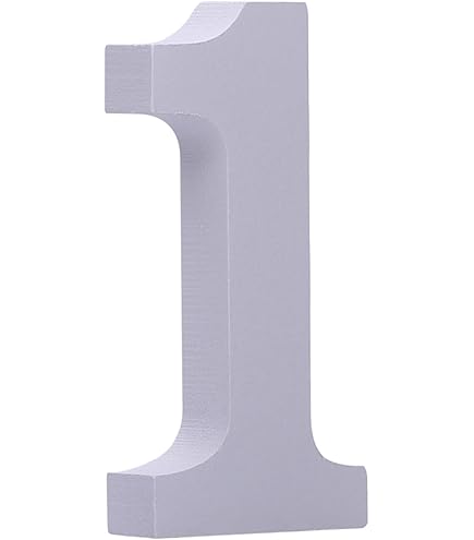 Amazon.co.jp: 木製 オブジェ 切り文字 2 数字 Mサイズ 約9cm : ホーム