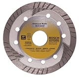 Bosch DB463 Premium Plus 4-Inch Dry Cutting General Purpose Turbo Continuous Rim Diamond Saw Blade w