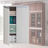 HYBRID CABINET 板戸キャビネット ホワイトウッド柄 MYS-60T （キャンセル・返品・交換不可品）