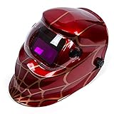 Red Spider Design Solar Power Auto Darkening Welding Helmet ARC TIG MIG Welder Mask Mask View size 9