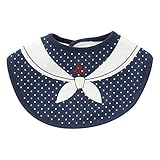 (チャックル) chuckle *ボンシュシュ*フレンチマリンスタイ【マジック式】【よだれかけ・ビブ】 ブルー サイズなし P8508-00-31