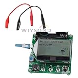 Wiysond ESR02 デジタル LCR メータ マルチメータ トランジスタ テスター ダイオード トライオード F C R MOS/ PNP/ NPN + テストリードクリップ 対 328