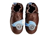 [ロビーズ] Robeez メンズ Lets Roll Soft Sole (Infant/Toddler) ベビーシューズ Brown 18-24 Months (US 6.5-8 Toddler)
