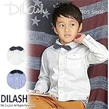 (ディラッシュ) DILASH蝶ネクタイ付きオックスフォード長袖シャツ/秋 ベビー 子供 男の子 140 オフホワイト