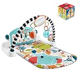 フィッシャープライス(fisher price) あんよでキック！感覚が育つ４WAYバイリンガル・ピアノジム 知育キューブセット 赤ちゃん・幼児おもちゃ 知育・学習玩具 室内遊具 ベビージム ・ プレイマット ・ 英語 ・ 外国語 0ヶ月から マルチ HWY26-HYJ72
