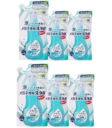 Amazon.co.jp: ソフト99 メガネのシャンプー除菌EX 無香料 つめかえ