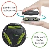 3パックモーションセンサーLEDナイトライトバッテリーPowered stick-anywhere壁取り付け用燭台センサーライト廊下階段クローゼットバスルームベッドルームキッチンホワイト