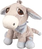 Suki Baby L'il Peepers Pablo Donkey Soft Boa Plush Toy with Press Activated Music (Blue) by Suki Bab