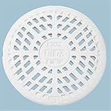 城東テクノ　丸マス蓋　300型／格子蓋／耐圧タイプ　雨水　JT2-300KW　5枚入　『外構DIY部品』 ホワイト(JC)