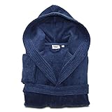 Linum Home Textiles Linum Kids Hooded Unisex Terry Bathrobe Premium 100% Authentic Turkish Cotton Ro