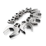 Craftsman 10 pc. Standard Crowfoot Wrench Set [並行輸入品]