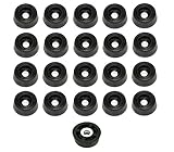 20 Small Roundゴム足 – .250 H x .687 D – Made in USA Usa