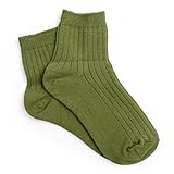 (ocean&ground) オーシャン＆グラウンド ソックス 靴下 1712101 クルーソックス リブ 靴下 キッズ レディース 子供 大人 シンプル 無地 男の子 女の子 通園 通学