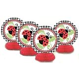 Baby Shower Lively Ladybug HONEYCOMB Decorations - by Unique Party