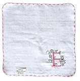 シンジカトウ イニシャルごこち タオルチーフ E柄 SKTC103-11