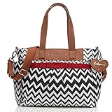 Babymel Cara Diaper Bag - Black Zig Zag by Babymel [並行輸入品]