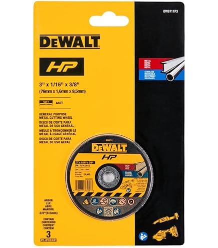 Lenox 1972918 Metalmax Diamond Edge Cutoff Wheel 3 X 3/8 X Lenox Tools 1972929 Metalmax Diamond Edge Cutoff Wheel, 14 | Envío Gratis Dewalt 3 Inch Cut Off Tool