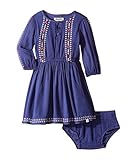 (ラッキーブランド) Lucky Brand Kids Rayon Crinkle Gauze Embroidered Dress (Toddler) (並行輸入品) zikgusegye