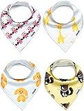 Zoozik Baby Bandana Bibs for Drooling and Teething by Zoozik