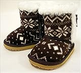 アーノルドパーマー AP7107 　ブラウン　子供靴　 キッズ 　カジュアルブーツ　ウインターブーツ (15.0)