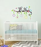 Halo-Decals Koala Alphabet Personalized Baby Name Wall Sticker For Nursery Rooms And Kids' Rooms [並行
