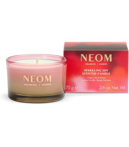Amazon | NEOM センテッドキャンドル (1ウィック/185g) HAPPINESS(MAKE