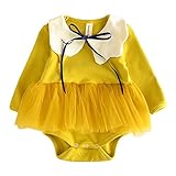 Ochine　可愛い　ロンパース　夏　女の子　赤ちゃん　チュチュドレス　白鳥襟　カバーオール　レース　蝶結び付き　おしゃれな　ベビー服　冷房対策　お出かけ服　70　80　90　100　0～24ヶ月設定