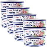 ライトツナ缶 ノンオイル 水煮 70g×12缶 (3缶x4) オイル不使用 フレーク 缶詰 まぐろ 備蓄 非常食 ローリングストック 保存食 業務用
