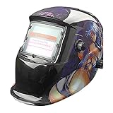 自動遮光溶接面 溶接面 遮光面 溶接マスク 高感度 遮光速度 1/25000秒 TIG/MIG/MAG対応 フェイスシールド タイプ15