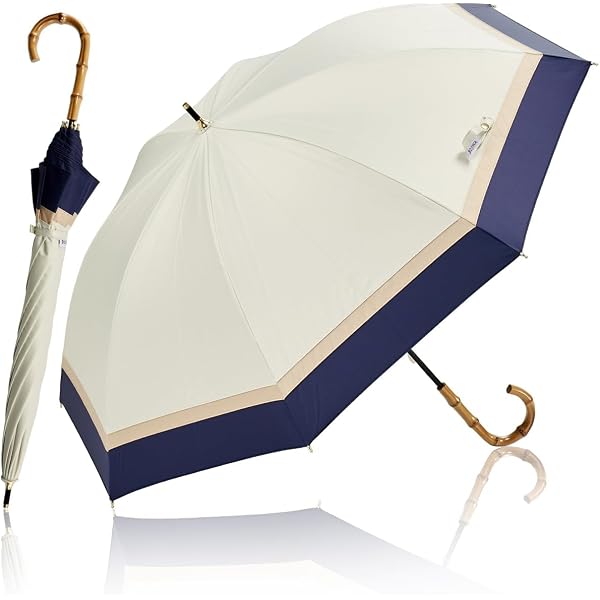 Amazon | Mukii UMBRELLA 日傘 遮光率99.9％ ミューキー (ベージュ
