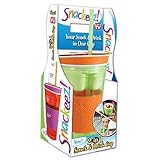 IDEA VILLAGE PRODUCTS SNAKZ Snackeez Snack & Drink Cup, Multicolor by Idea Village