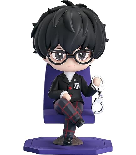 ペルソナ P3/P4/P5 ひっかけフィギュア 全3種 主人公 雨宮蓮 結城理 鳴 