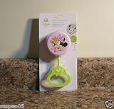 Pink Minnie Mouse Baby Rattle [並行輸入品]