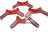 木工用 溶接 コーナー クランプ 4個 セット DIY 工具 直角 90° 枠 ジャンボ フレーム