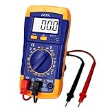 DealMux A830Lデジタル液晶マルチメータAC DC電圧計電流計抵抗計テスター