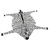 BRUBAKER Huge Black White Zebra Rug 78x47 Inch [並行輸入品]