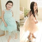 子供 ワンピース キッズドレス ノースリップワンピ 総レース フォーマルワンピース 90cm 100cm 110cm 120cm 130cm blue,110