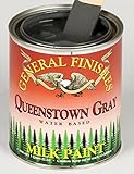 General Finishes PQG Milk Paint, 1 pint, Queenstown Gray [並行輸入品]