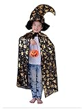 Aisa Kids Halloween Pumpkin Cloak Cosplay Costume Capes [並行輸入品]