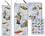 Dolce Mia Tin Toys Growth Chart [並行輸入品]