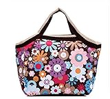 formanism 多柄 カラフル 鮮やか エコバッグ マザーズ ママ 手提げ トート バッグ レディース (K)