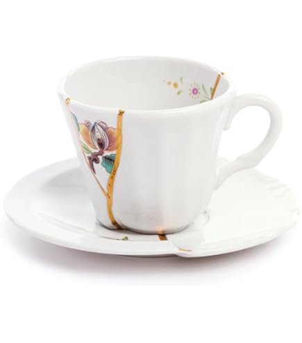 Amazon｜SELETTI (セレッティ) Hybrid ティーカップ ZENOBIA