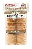 The Woosterブラシ会社rr943 – 6 1 / 2 Super Fab FTPジャンボKoter Minirollerカバー3 / 4インチNap , 2 - Pack