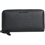 [エンポリオアルマーニ] ラウンドファス レザー長財布 フルジップウォレット Y4R169 Y068E 85726 BLACK/FLINT GREY [並行輸入品]
