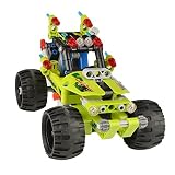 Smija 積み木プルバックカー　おもしろいミニカー　プレゼント　車　子供　17.2x9.8x9.9cm 161pcs (MO11)