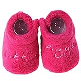 (ダンティヤ)Dantiya  ベビー　キッズ　新生児　秋冬　シューズ　バラ色　靴　ファーストシューズ (13cm)