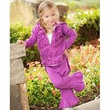 ラッフルバッツ(RuffleButts)女の子用プラムラッフル付ラブリーパンツ 3T 3歳用　100cm-105cm 赤紫フリル付きフード付きコーデパンツ,出産祝いギフトプレゼント[並行輸入品]