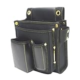 WorkMaster(ワークマスター) BlackLeather(ブラックレザー) 仮枠袋 工具差し付 WM-BL200